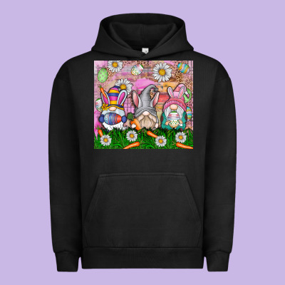 Easter Gnome Urban Hoodie Designed By Cowhidedigitalart