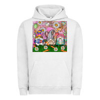 Pigment Lunar Rock easter gnome Urban Hoodie - CowhideDigitalArt