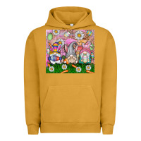 Pigment Peanut Butter easter gnome Urban Hoodie - CowhideDigitalArt