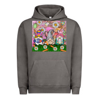 Pigment Tornado easter gnome Urban Hoodie - CowhideDigitalArt