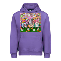 Tulip easter gnome Urban Hoodie - CowhideDigitalArt
