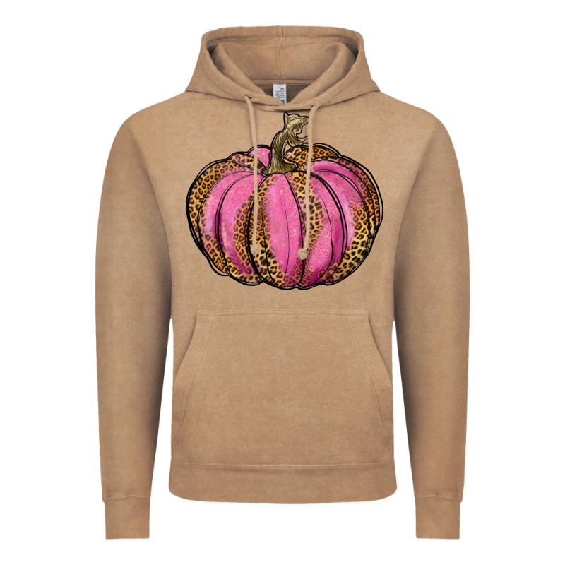 Leopard Cancer Pumpkin Vintage Hoodie by RanaPortraitStore | Teevron