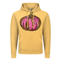 Vintage Mustard leopard cancer pumpkin Vintage Hoodie - RanaPortraitStore
