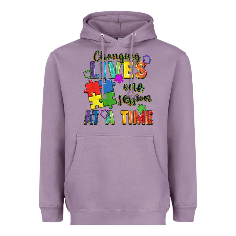 Changing Lives One Session At A Time Heavyweight Hoodie by FaDigitalArtStudio | Teevron