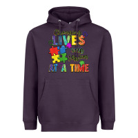 Plum Changing lives one session at a time Heavyweight Hoodie - FaDigitalArtStudio