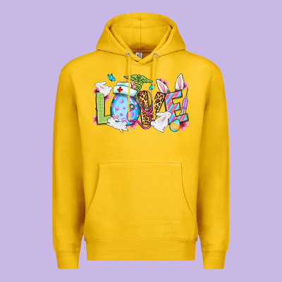 Love Nurse Easter Premium Hoodie Designed By Oliviacreatesart