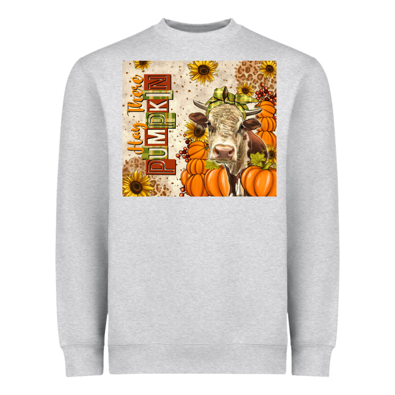 Fall Hay There Pumpkin Heavyweight Sweatshirt by texasbilliewilder | Teevron