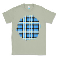 Matcha Winter Tartan Patch Classic Tee - BundleAndBundleShop