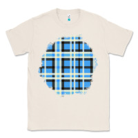 Natural Winter Tartan Patch Classic Tee - BundleAndBundleShop