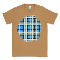 Toasted Coconut Winter Tartan Patch Classic Tee - BundleAndBundleShop