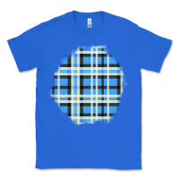 True Royal Winter Tartan Patch Classic Tee - BundleAndBundleShop
