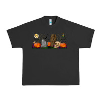 Pigment Black headstone and coffin lebbey glass Urban Heavy Tee - BundleAndBundleShop