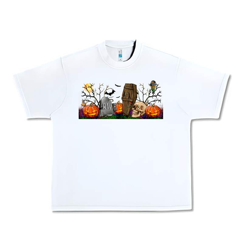 Headstone And Coffin Lebbey Glass Urban Heavy Tee by BundleAndBundleShop | Teevron