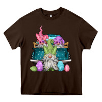 Chocolate Brown easter gnomes farm truck Heavy Core Tee - Jasminsmagicworld