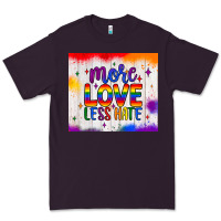 Plum more love less hate tumbler Premium Tee - JahusDesignShop