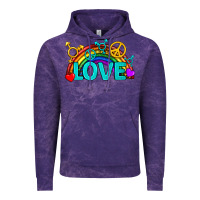 Cloud Purple Western LGBTQ+ Love Rainbow Vintage Hoodie - BundleAndBundleShop