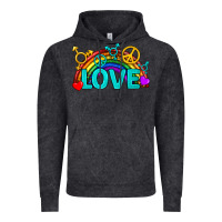 Vintage Black Western LGBTQ+ Love Rainbow Vintage Hoodie - BundleAndBundleShop