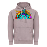 Vintage Zinc Western LGBTQ+ Love Rainbow Vintage Hoodie - BundleAndBundleShop
