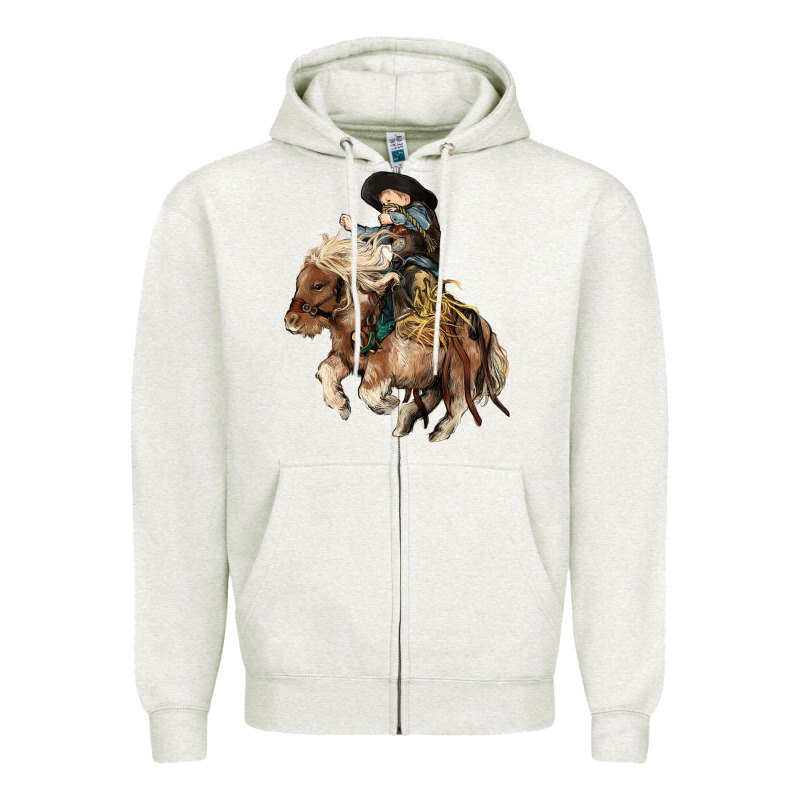 Midilli Little Cowboy Kid Rodeo Zipper Hoodie by HowdyJamesFarm | Teevron