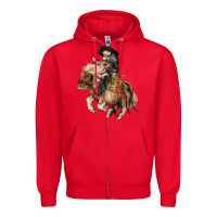 Red Midilli little Cowboy kid rodeo Zipper Hoodie - HowdyJamesFarm