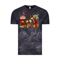Cloud Black Elf Coffee Cups Christmas Vintage Tee - BundleAndBundleShop
