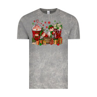 Cloud Rock Elf Coffee Cups Christmas Vintage Tee - BundleAndBundleShop