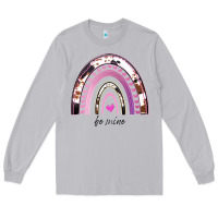 Moon Dust Valentines Day Rainbow, Valentines Day Rainbow Cowhide, Long Sleeve Tee - Bettercallsaul