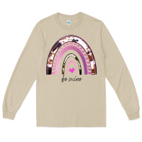 Mushroom Valentines Day Rainbow, Valentines Day Rainbow Cowhide, Long Sleeve Tee - Bettercallsaul