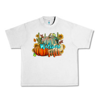 Lunar Rock Welcome Fall Pumpkins Urban Heavy Tee - BundleAndBundleShop