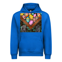 Cobalt easter Urban Hoodie - CowhideDigitalArt