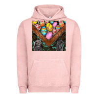 Pigment Salmon easter Urban Hoodie - CowhideDigitalArt