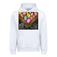 White easter Urban Hoodie - CowhideDigitalArt