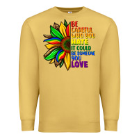 Antique Gold Be careful who you hate it could be someone you Premium Sweatshirt - FaDigitalArtStudio