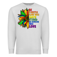 Dove Grey Be careful who you hate it could be someone you Premium Sweatshirt - FaDigitalArtStudio