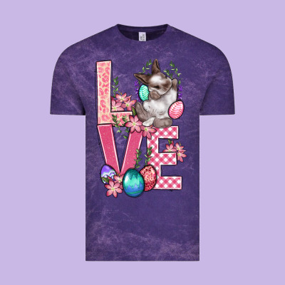 Love Easter Vintage Tee Designed By Bundleandbundleshop