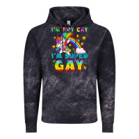Cloud Black LGBTQ I'm Not Gay I'm Super Gay Vintage Hoodie - BundleAndBundleShop