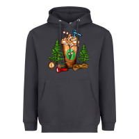 Smoke camping cold drink frappe Heavyweight Hoodie - FaDigitalArtStudio