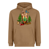 Toasted Coconut camping cold drink frappe Heavyweight Hoodie - FaDigitalArtStudio