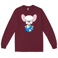 Burgundy The New World Long Sleeve Tee - Bettercallsaul