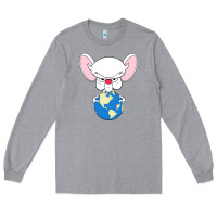 Heather Grey The New World Long Sleeve Tee - Bettercallsaul