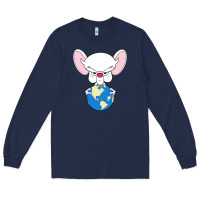Navy The New World Long Sleeve Tee - Bettercallsaul