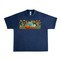 Navy welcome fall Urban Heavy Tee - BundleAndBundleShop