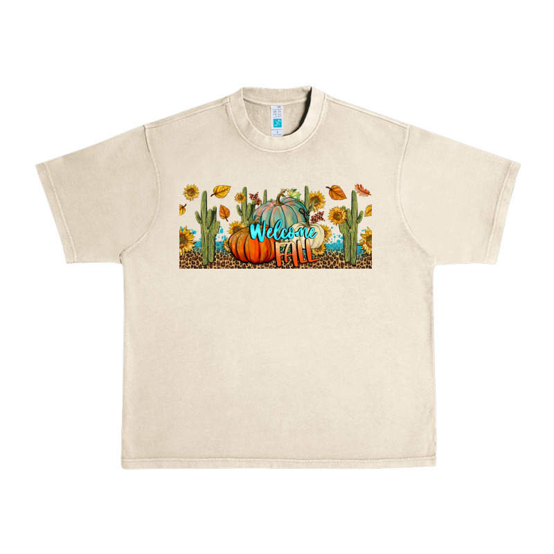 Welcome Fall Urban Heavy Tee by BundleAndBundleShop | Teevron