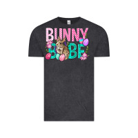 Vintage Black Bunny Babe Easter Vintage Tee - BundleAndBundleShop