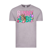 Vintage Zinc Bunny Babe Easter Vintage Tee - BundleAndBundleShop