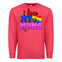 Cardinal I love my moms Premium Sweatshirt - FaDigitalArtStudio