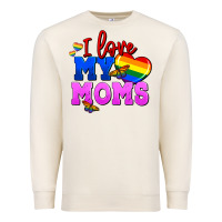 Sandshell I love my moms Premium Sweatshirt - FaDigitalArtStudio