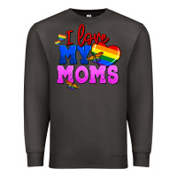 Smoke I love my moms Premium Sweatshirt - FaDigitalArtStudio