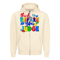 Sandshell think before you judge Zipper Hoodie - CowGirlArtShop