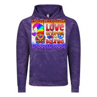 Cloud Purple LGBTQ+ Love Gnomes No Bounds Tumbler Vintage Hoodie - BundleAndBundleShop